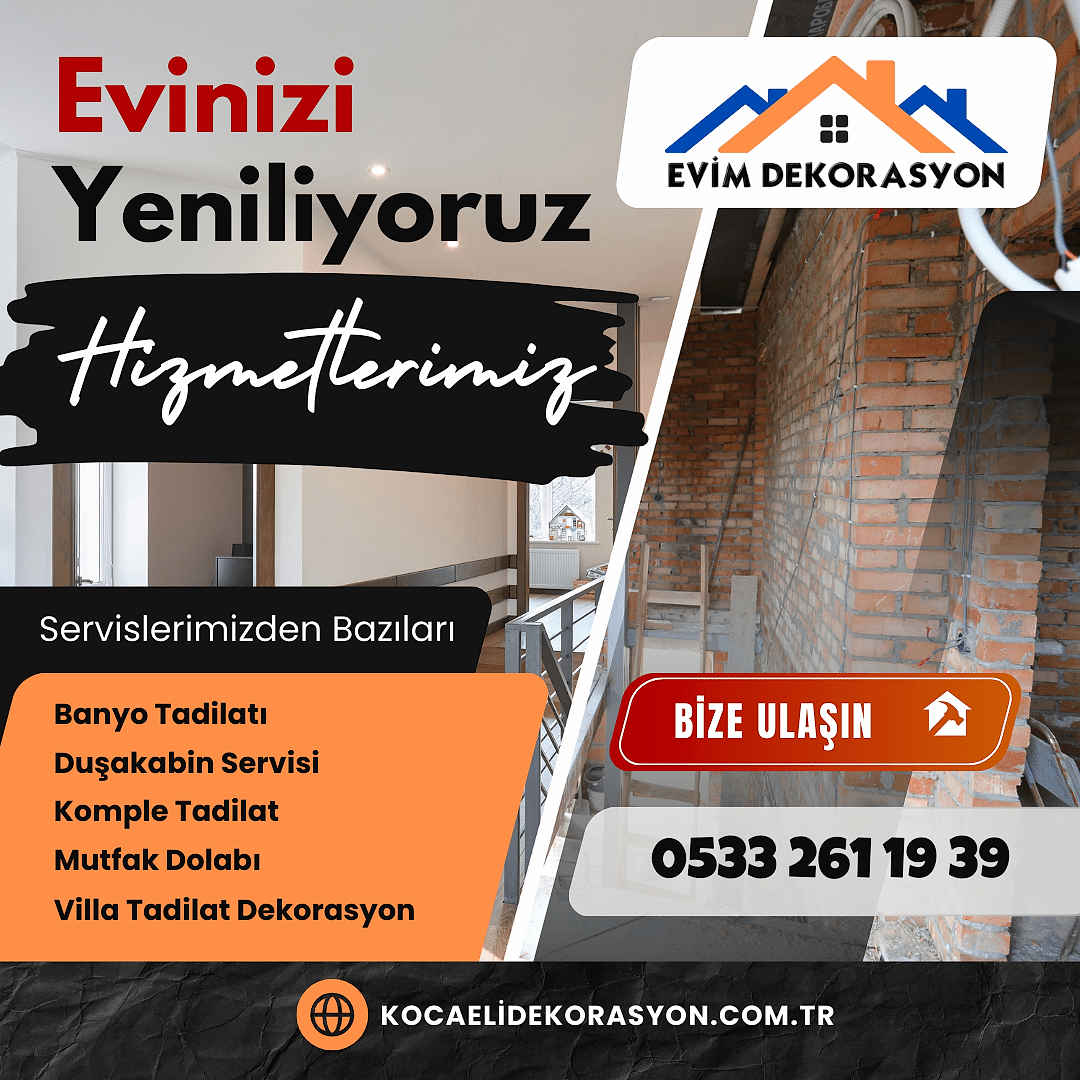 İzmit Komple Tadilat
